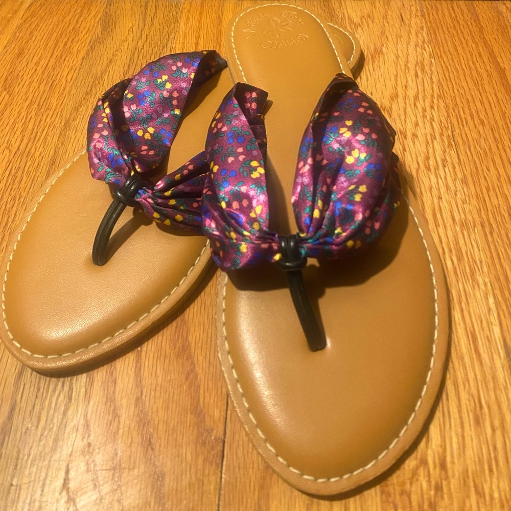 Matilda Jane Purple Floral Sandals